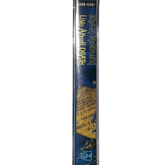 Vintage Iron Maiden 1985 Life After Death Double Cassette Made In Canada - Picture 2 of 8